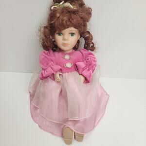 The Collectors Choice Series By Dan Dee Musical 12” Sitting Porcelain Doll